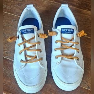 Sperry Women's Crest Vibe Canvas Sneakers - Size 6M